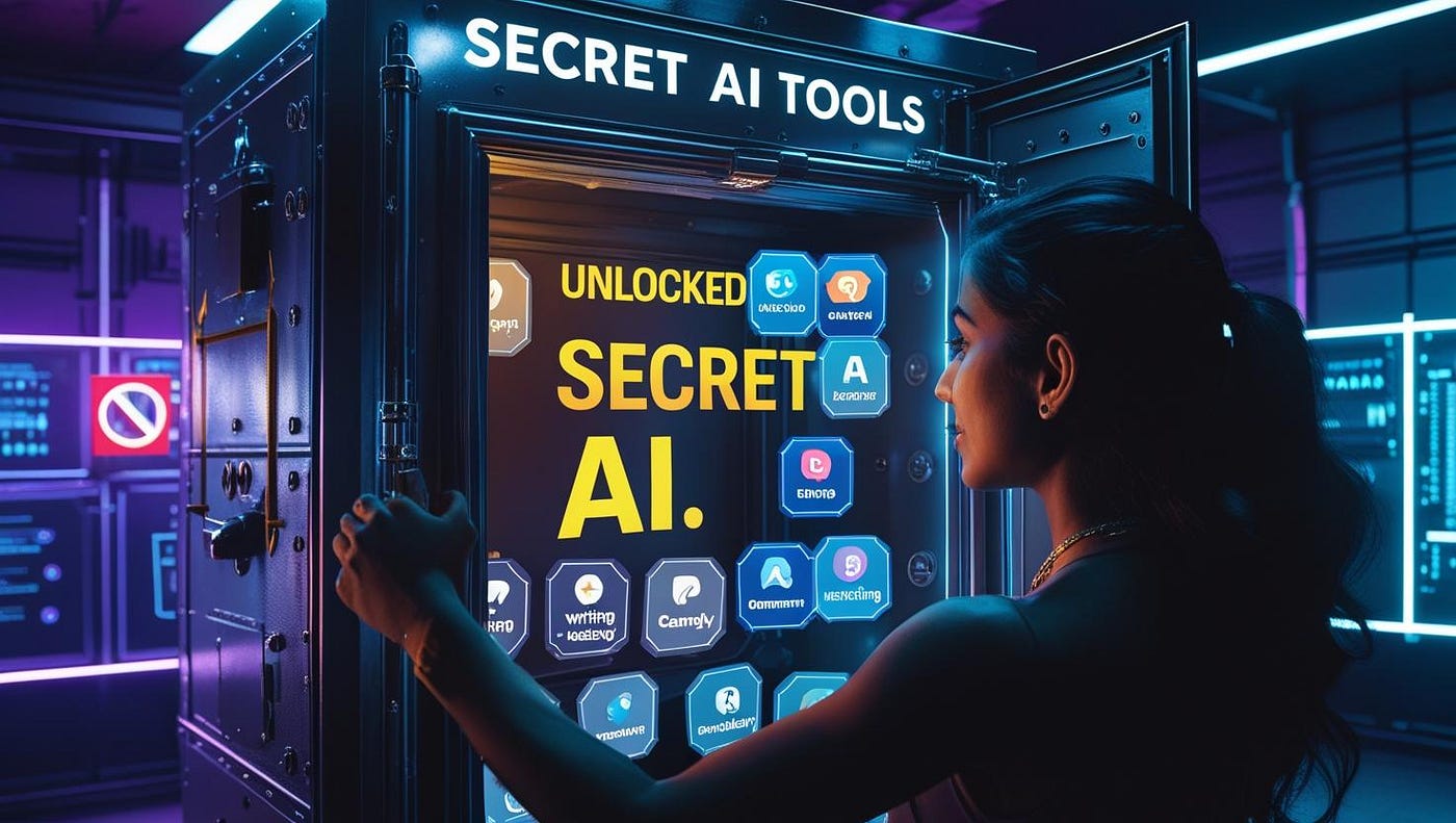 Underground AI Tools Professionals Use but Don’t Talk About Publicly